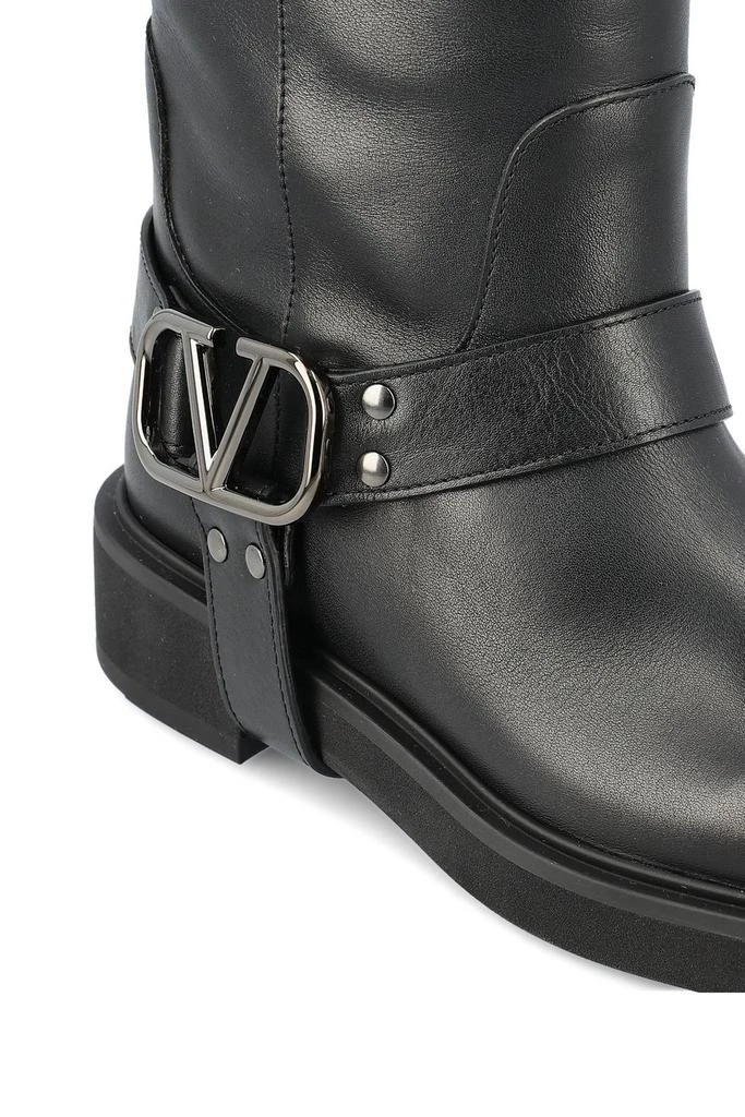 Valentino Valentino VLogo Signature Round Toe Boots 4