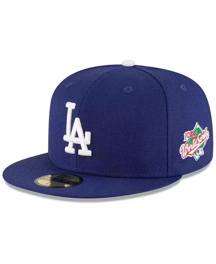 New Era Men's Navy Los Angeles Dodgers 1988 World Series Wool 59FIFTY Fitted Hat 1