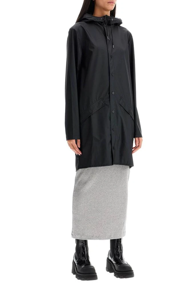RAINS unisex long rain jacket 2