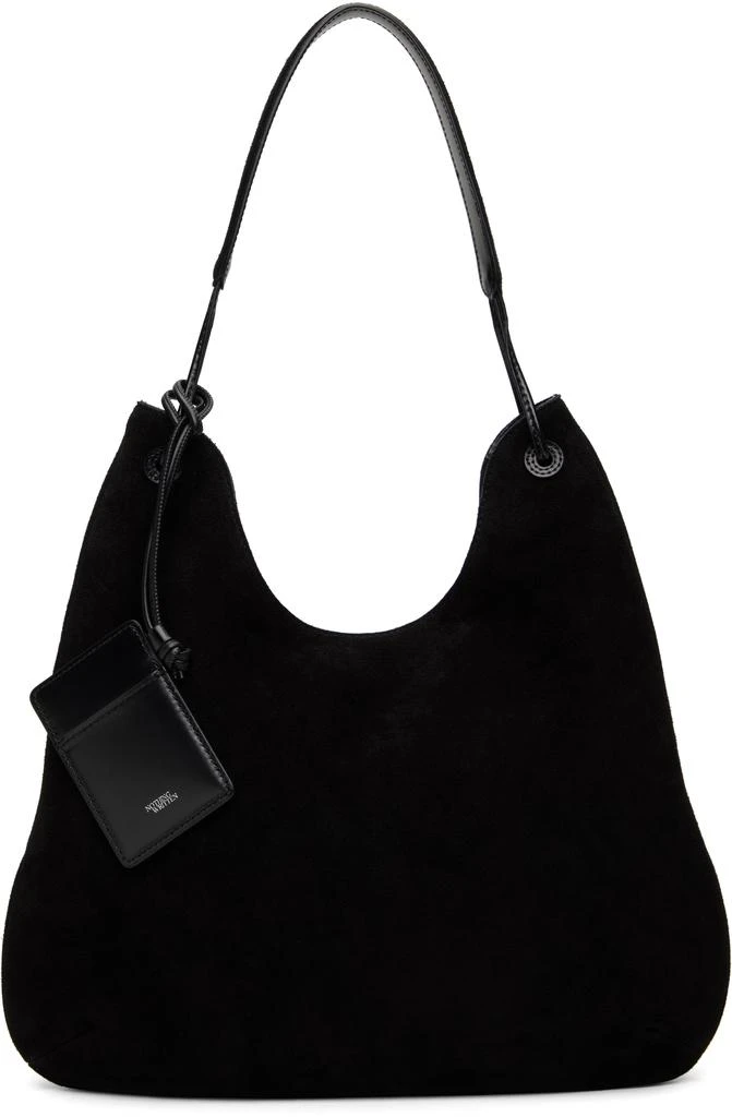 Nothing Written Black Medium Shoulder Bag 1
