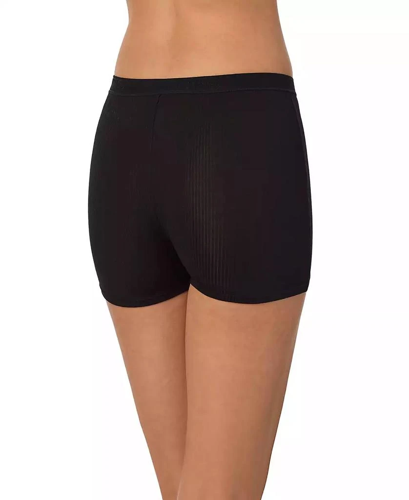 On Gossamer Women's Cabana Cotton Rib Solid Boxer Shorts 2