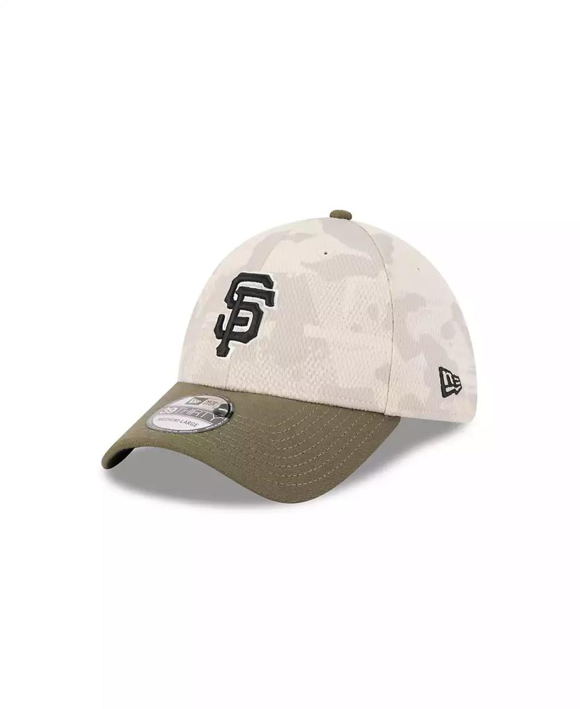 New Era Men's Light Beige/Olive San Francisco Giants 2025 Armed Forces Day 39THIRTY Flex Hat