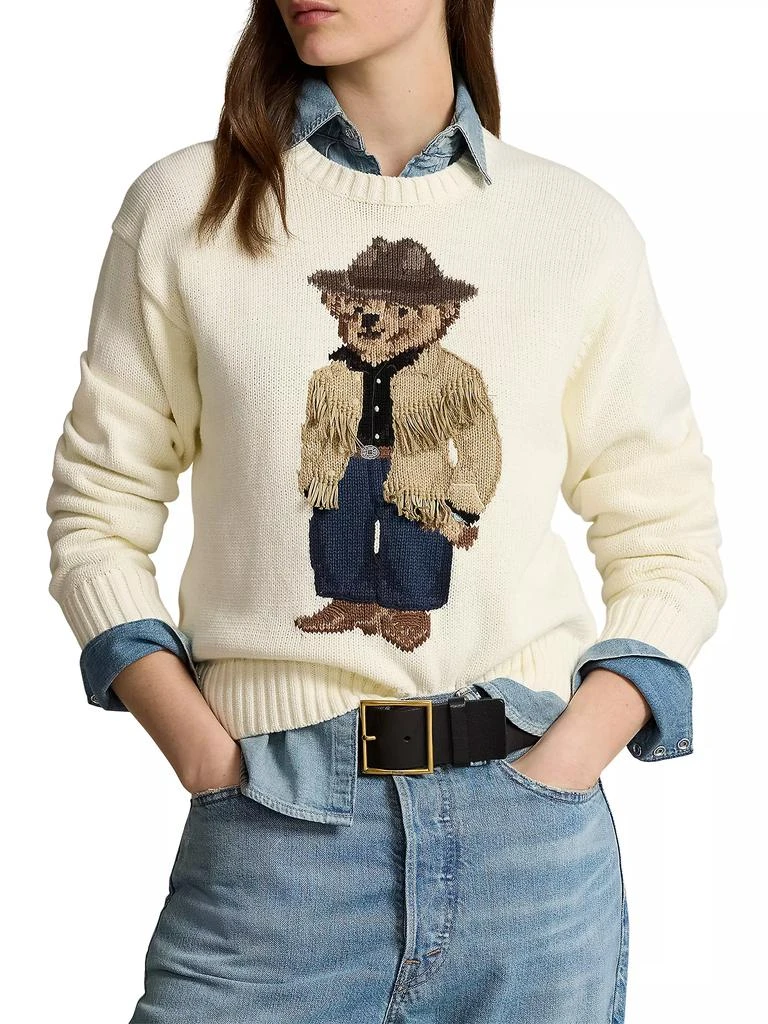 Ralph Lauren Cowboy Polo Bear Sweater 3