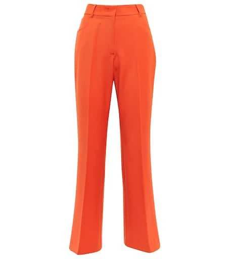 Stella McCartney High-rise pleated pants 1