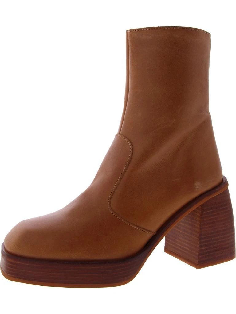 Free People Ruby Platform Womens Block heel Square toe Ankle Boots 6