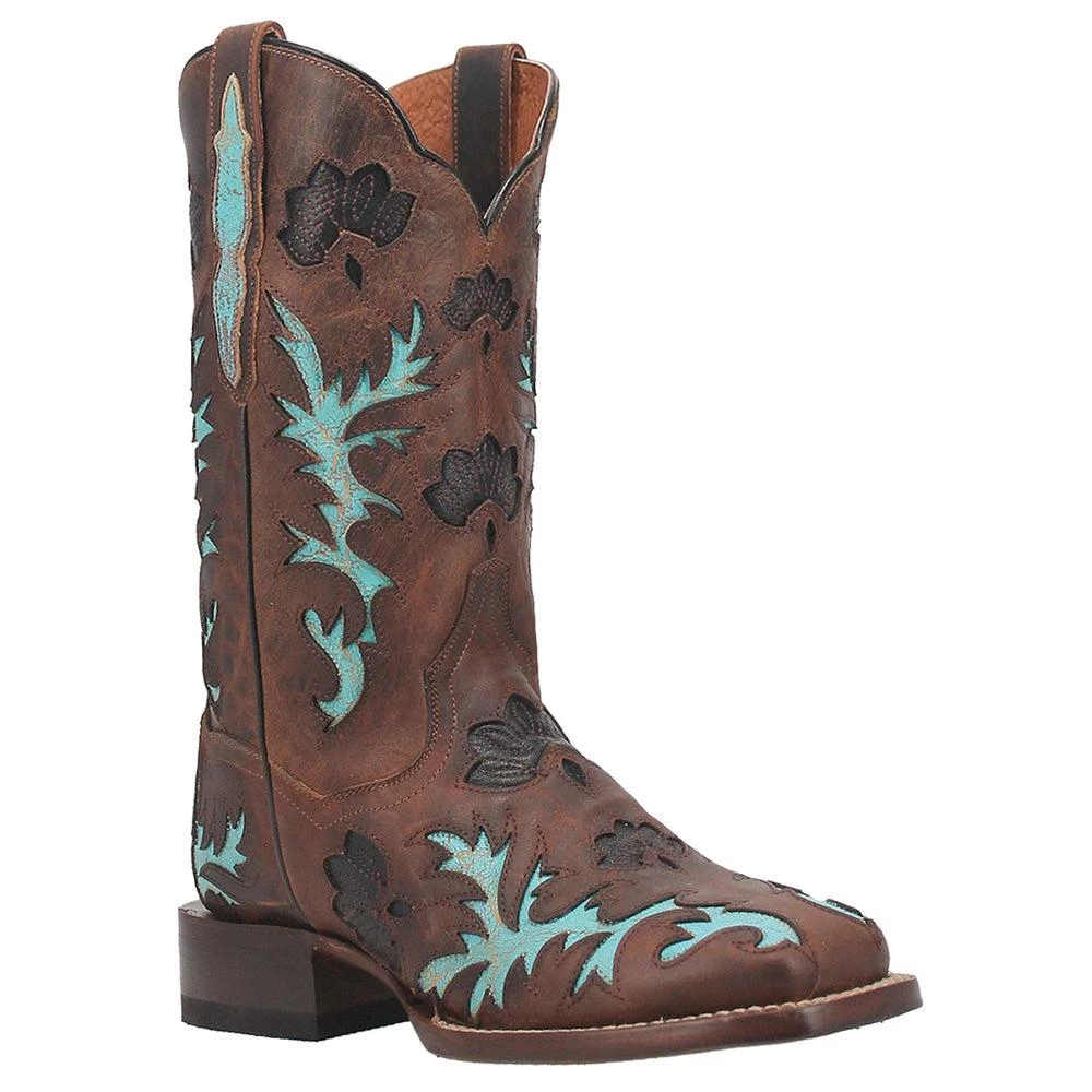 Dan Post Boots Tamarind Square Toe Cowboy Boots 2