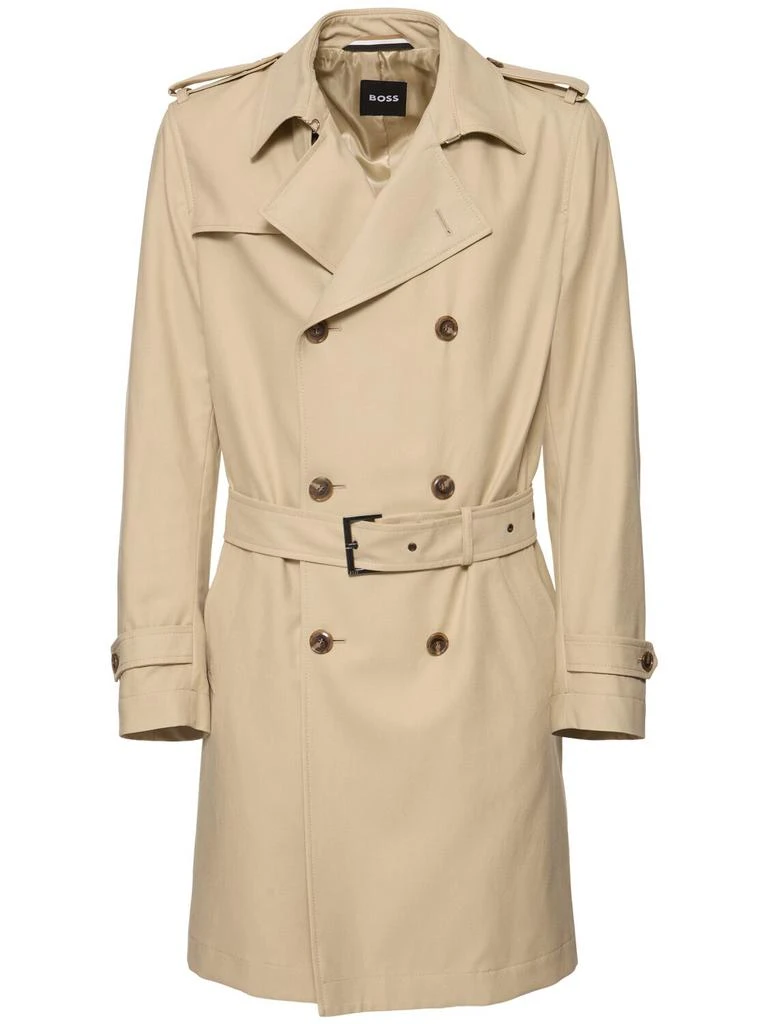 Shop Hyde Lyocell Cotton Trench Coat on Sale at BeyondStyle