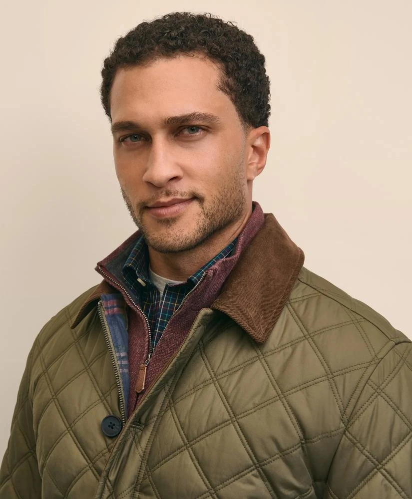 Brooks Brothers Paddock Diamond Quilted Coat 3
