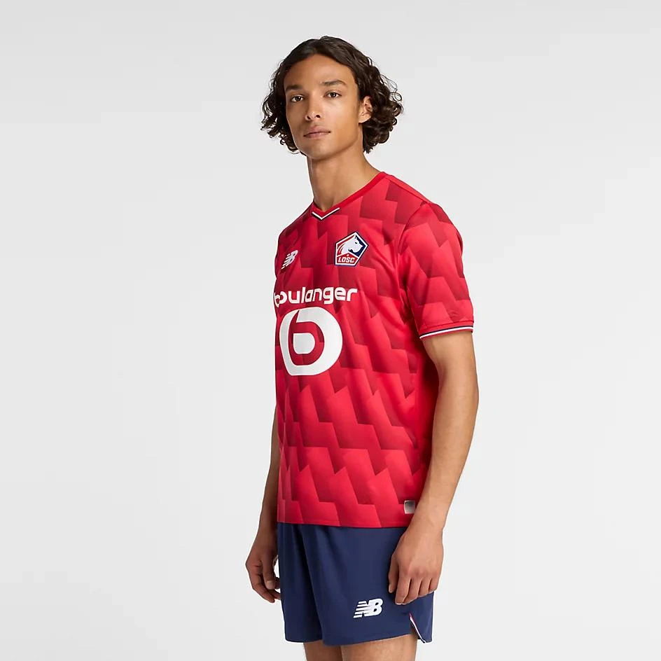 New Balance Lille LOSC Home Short Sleeve Jersey 4