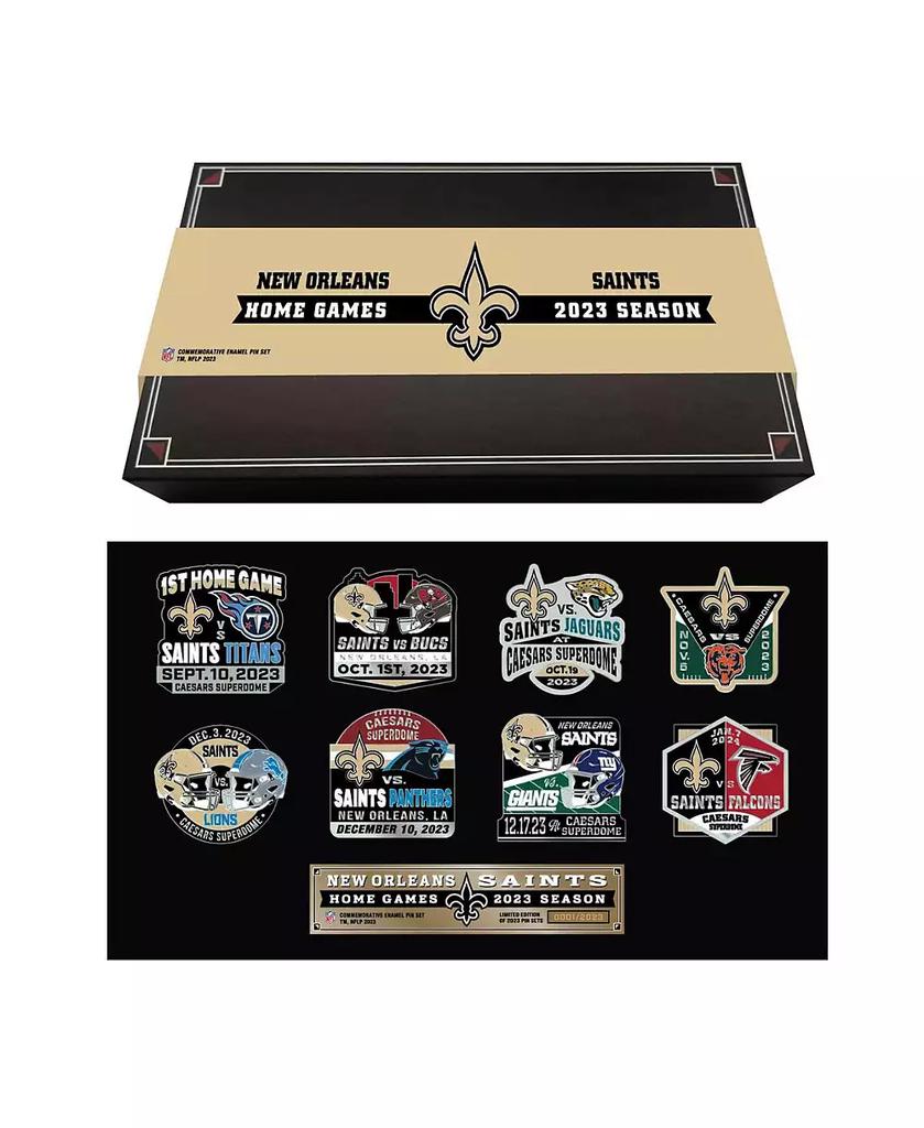 Mojo Licensing New Orleans Saints 2023-24 Game Day Pin Collector Set