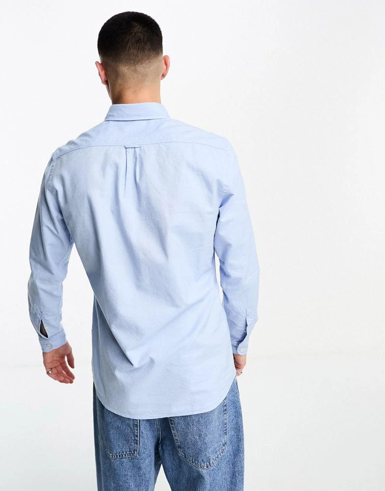 Hugo Boss BOSS Orange Rickert regular fit shirt in blue 2