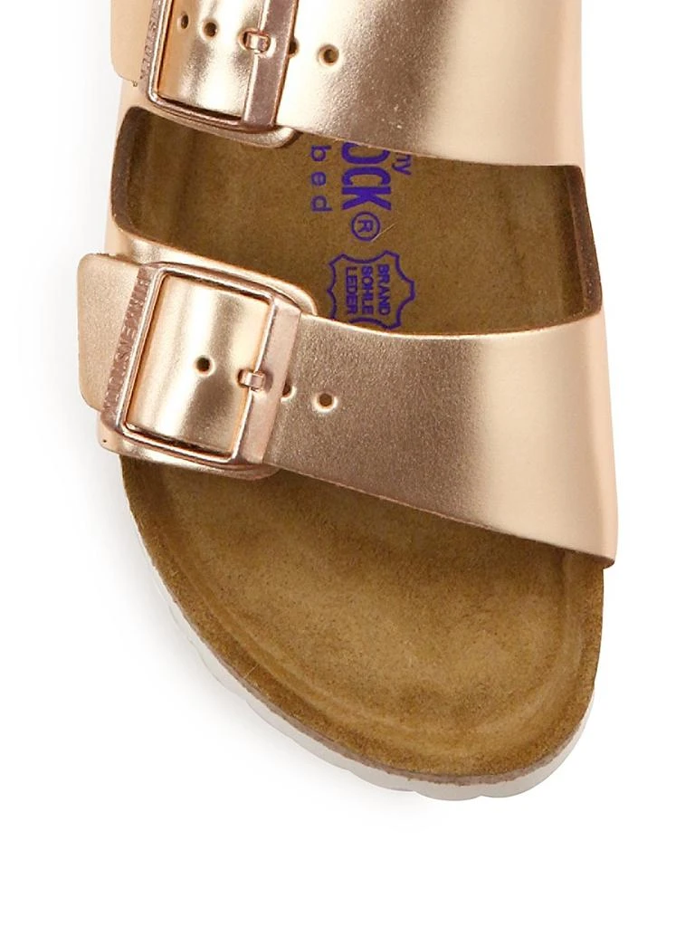 Birkenstock Arizona Metallic Leather Sandals 3
