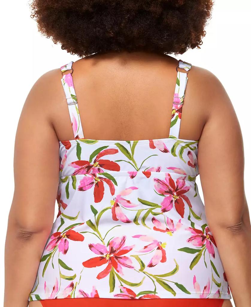 Raisins Curve Trendy Plus Size Tanzania Tankini Top