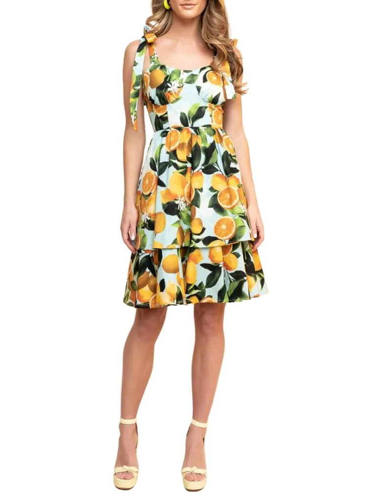Shop Lemon Print Poplin Belted Dress In Multi on Sale at BeyondStyle  Get  34% Off Lemon Print Poplin Belted Dress In Multi with Limited-Time Flash  Deals, Exclusive Discounts, and Special Offers.