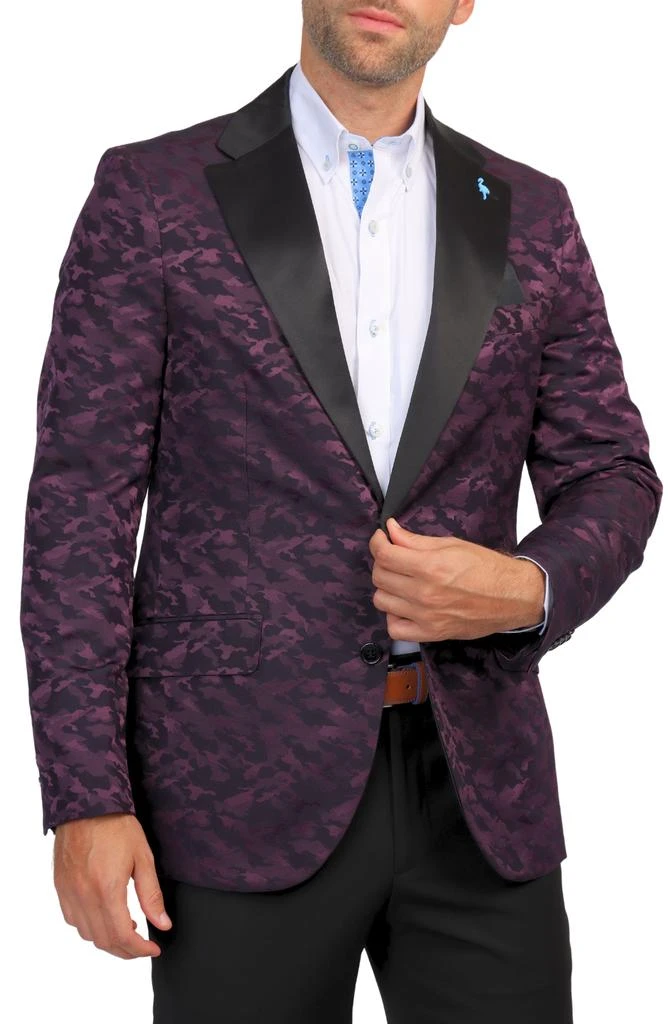 TailorByrd Camo Jacquard Dinner Jacket 6
