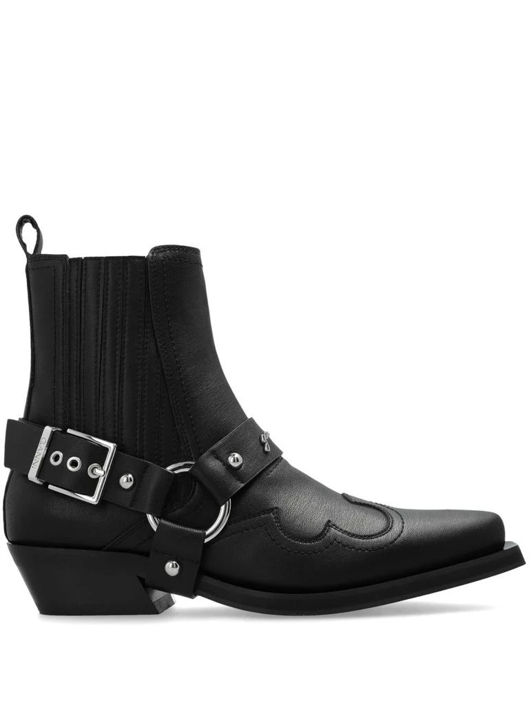 Ganni CHELSEA WESTERN BOOTS 1