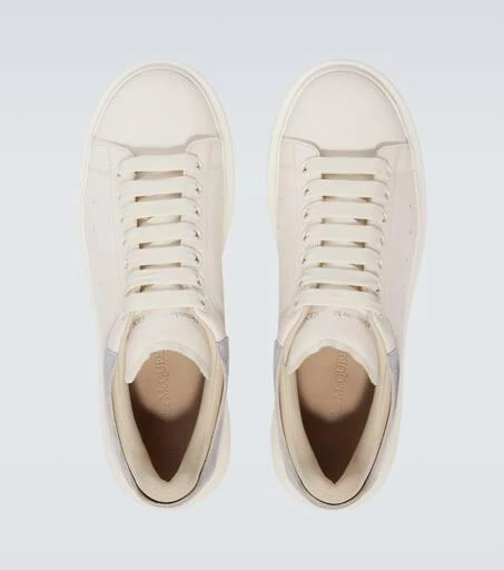 Alexander McQueen Oversized leather sneakers 4
