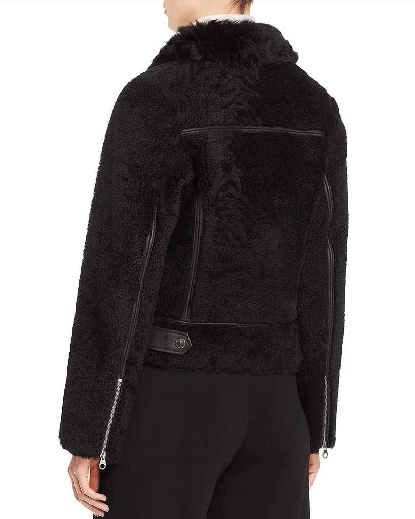 Yves Salomon Yves Salomon - Women's Lamb Shearling Short Moto Jacket 3