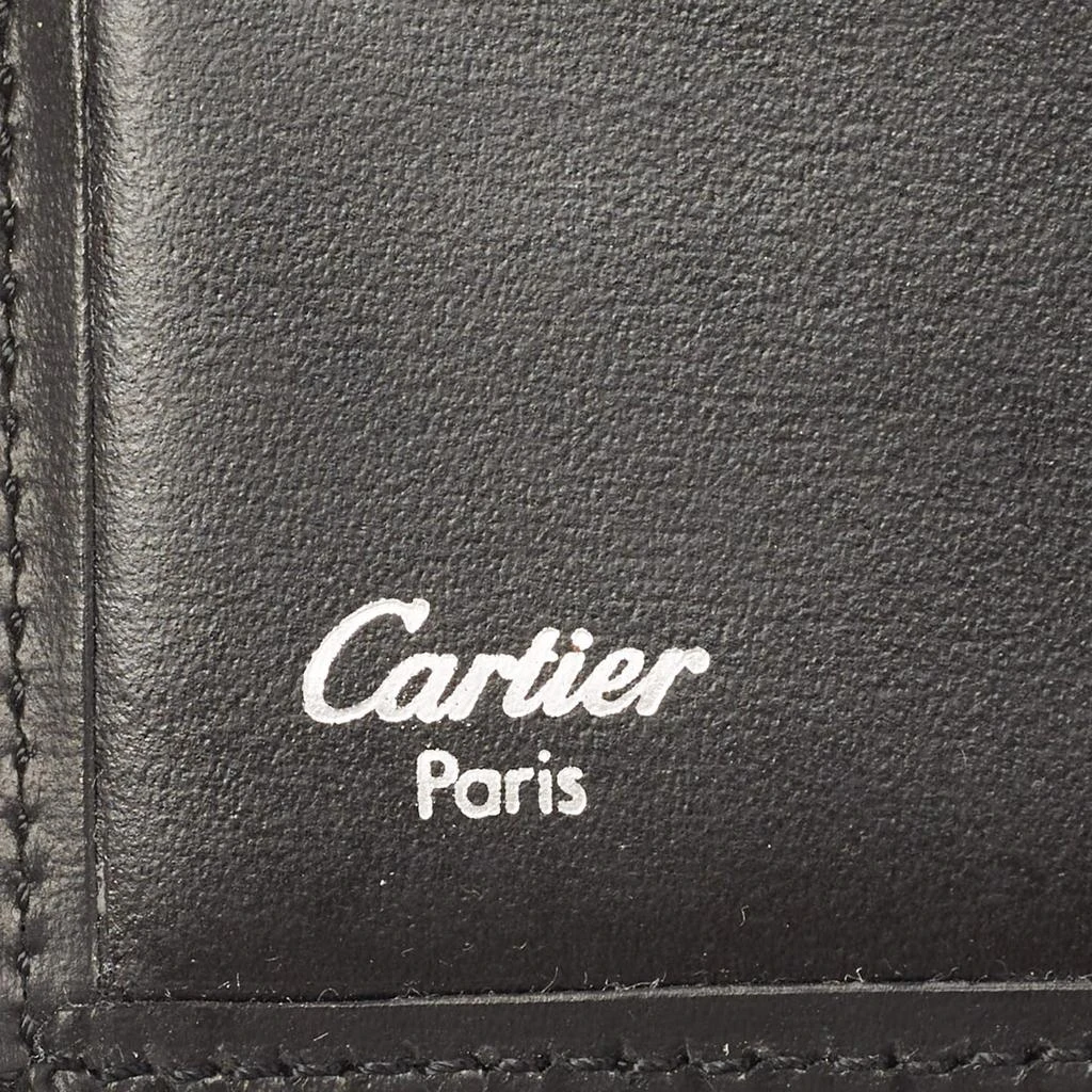 Cartier Cartier Black Leather Must De Cartier Bifold Wallet 9