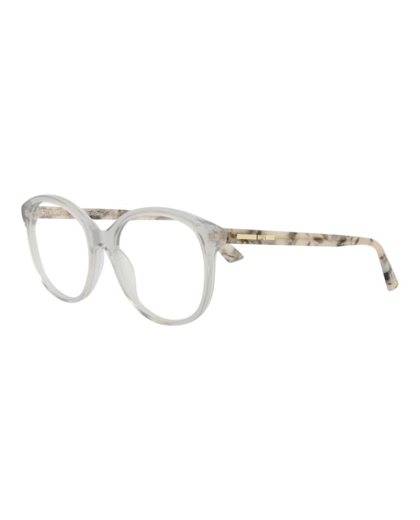 Alexander McQueen Round-Frame Acetate Optical Frames