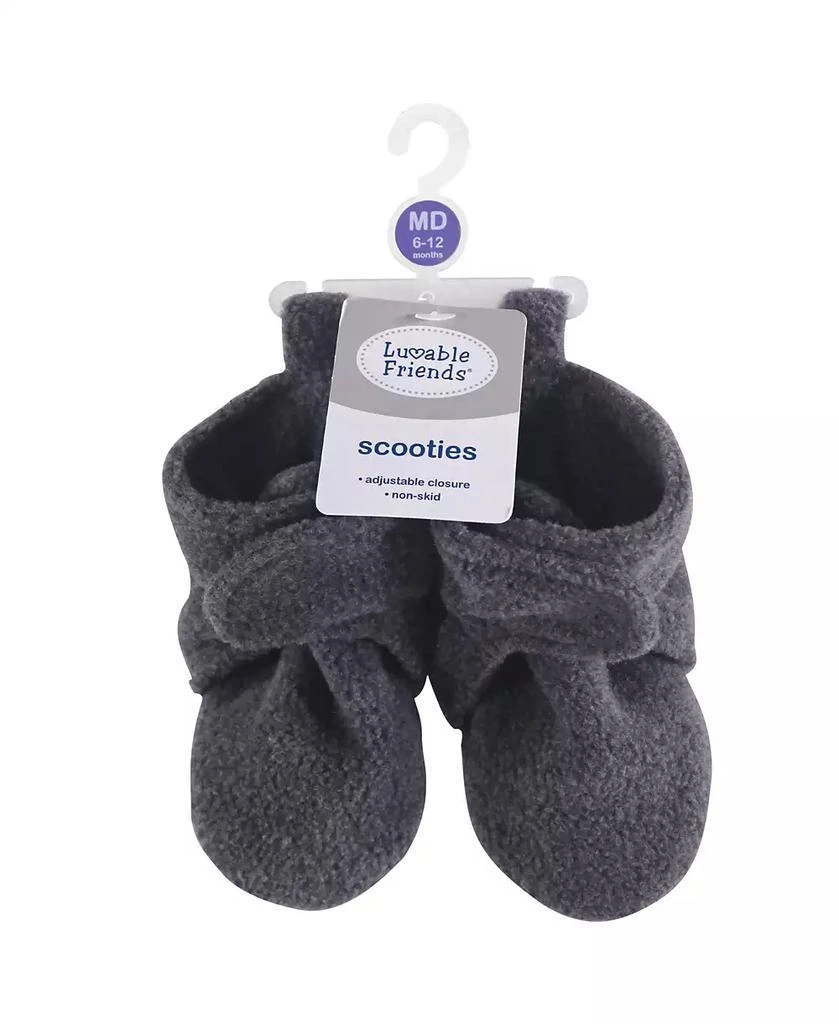 Luvable Friends Warm Plush Slippers 2