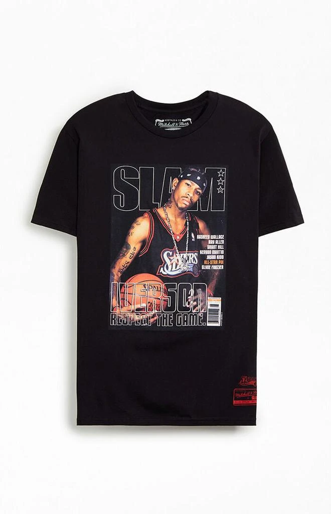 Mitchell and Ness Allen Iverson Slam Mag T-Shirt 1
