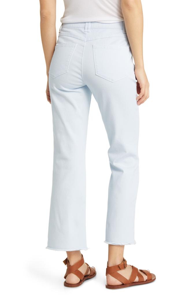 Wit & Wisdom Tatum 'Ab'Solution Frayed High Waist Ankle Flare Jeans