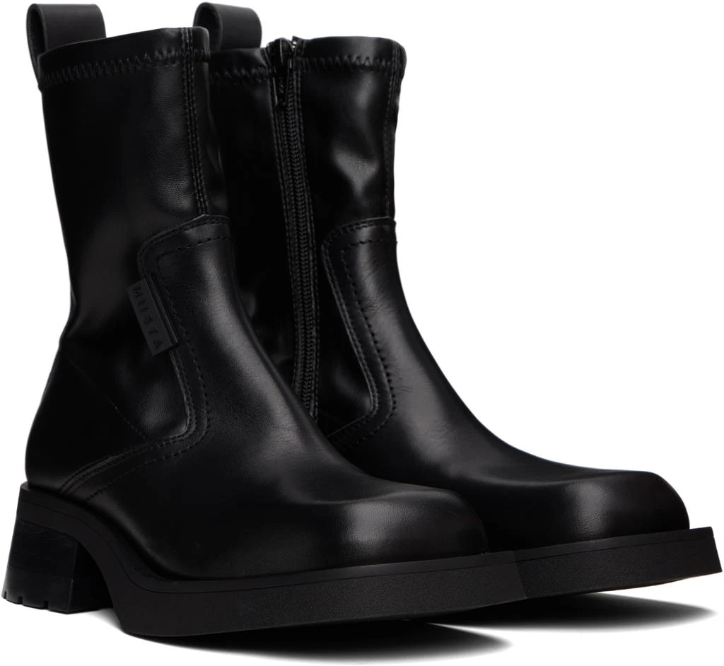 MIISTA Black New Oliana Ankle Boots 4