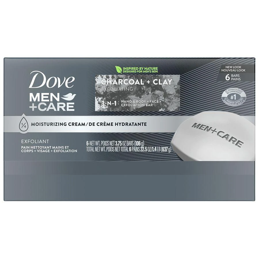 Dove Body and Face Bar Charcoal + Clay 2