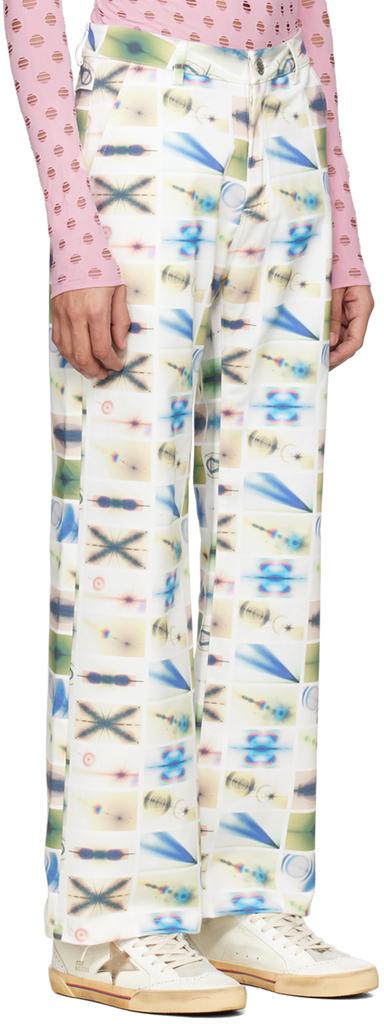 Maisie Wilen SSENSE Exclusive White Trousers