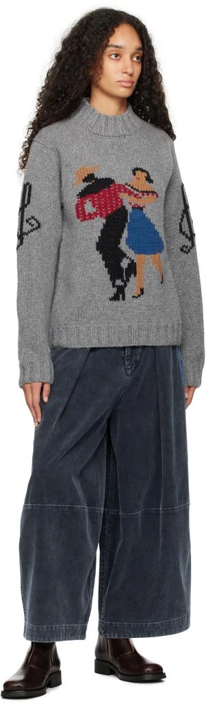 YMC YOU MUST CREATE Blue Deadbeat Trousers 4