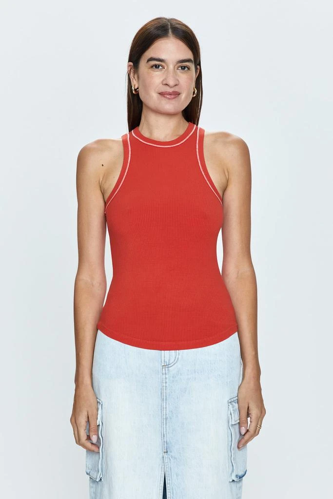 Pistola Denim Blake Tank - Cherry 1