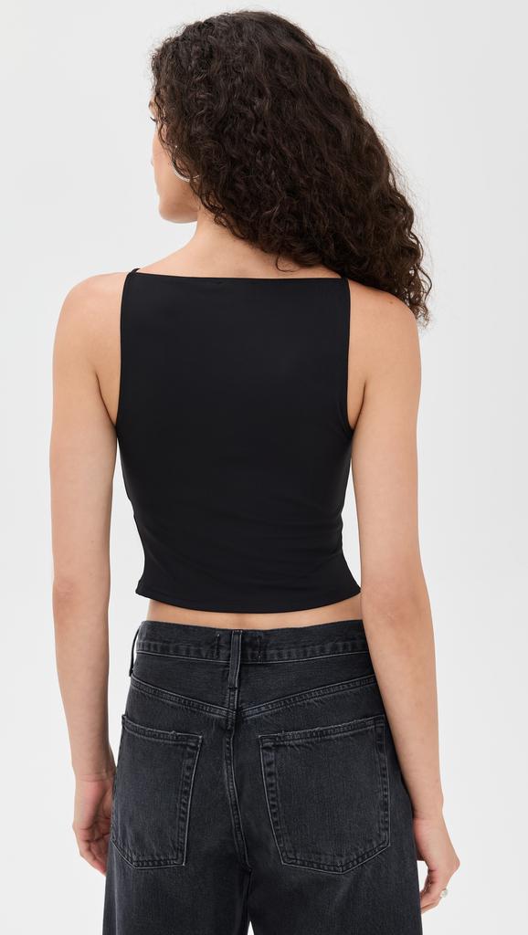 Good American Weightless Scuba Sleeveless Tank