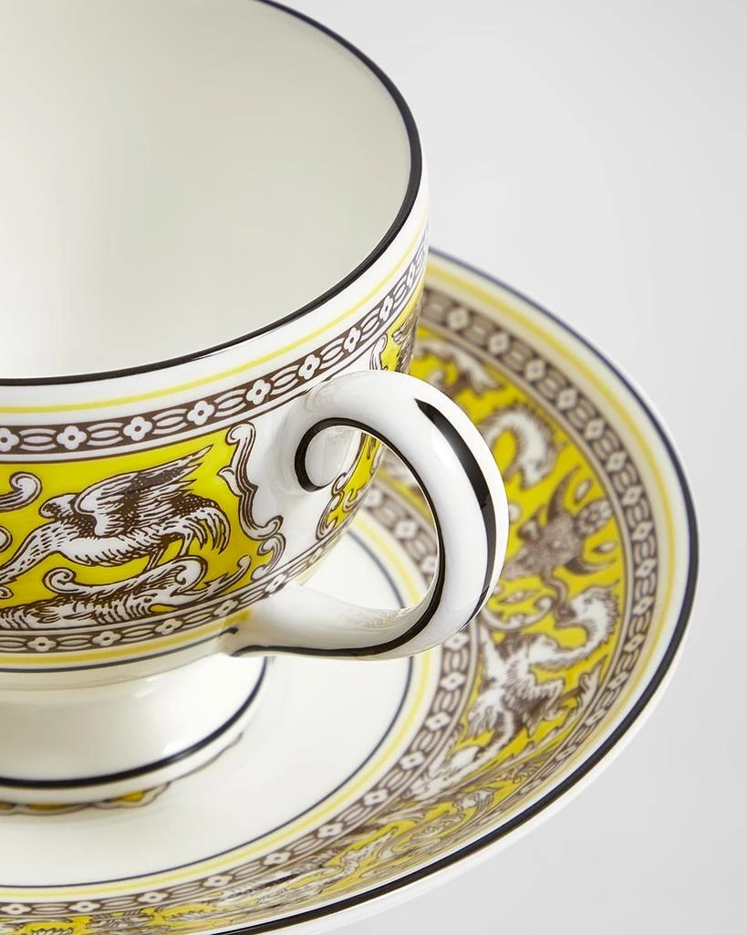 Wedgwood Florentine Citron Teacup & Saucer, 6.1 oz. 3