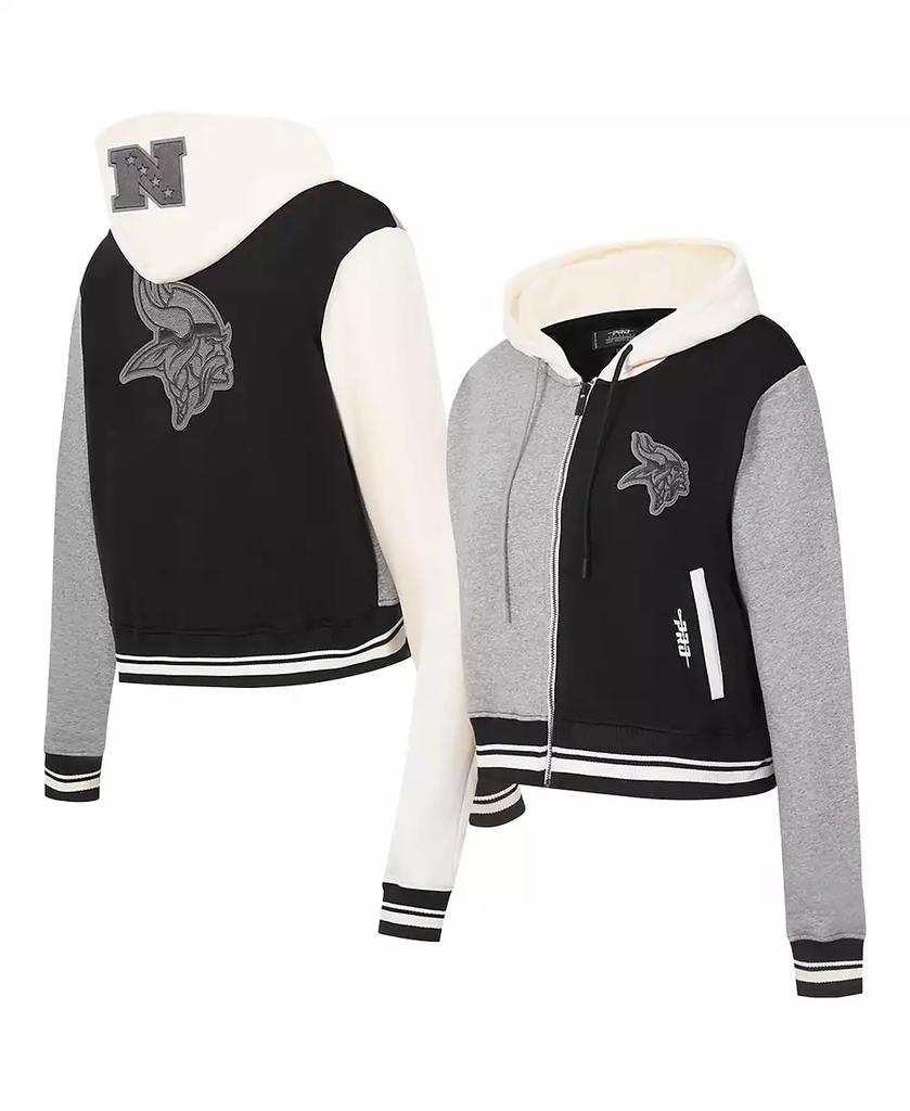 Pro Standard Women's Black New England Patriots Animal Print