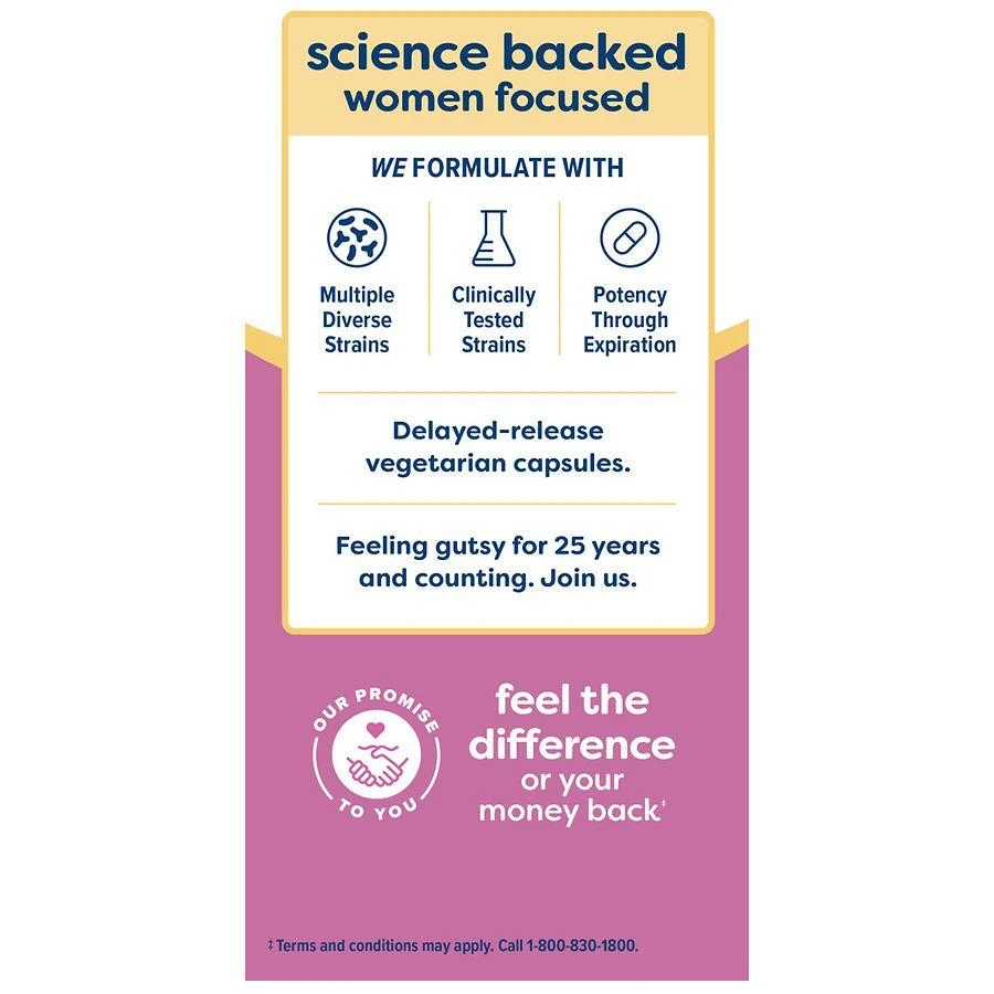 ReNew Life Women's Wellness, Women's Care Probiotic, 25 Billion CFU Per Capsule 2