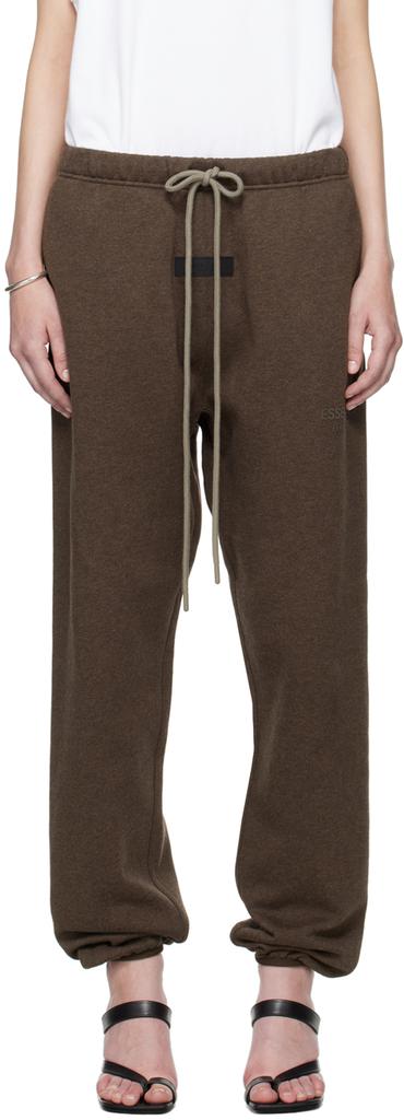 Fear of God ESSENTIALS Brown Drawstring Sweatpants