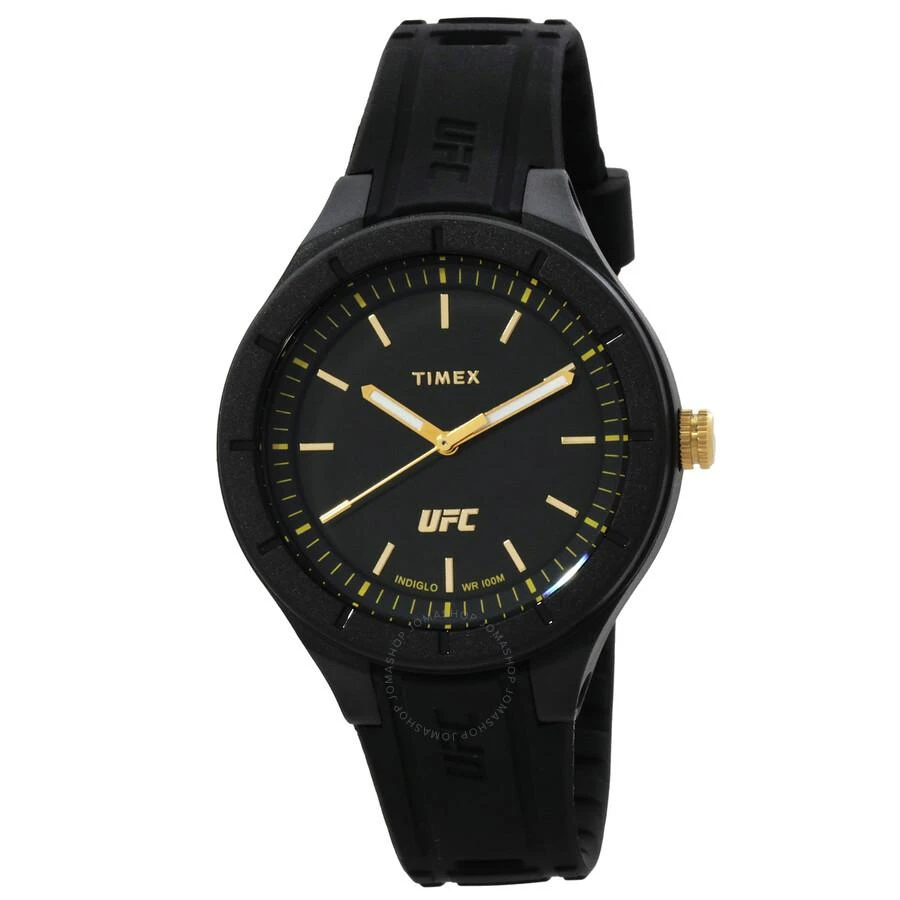 Timex UFC Strength Quartz Black Dial Men's Watch TW2V56900 1