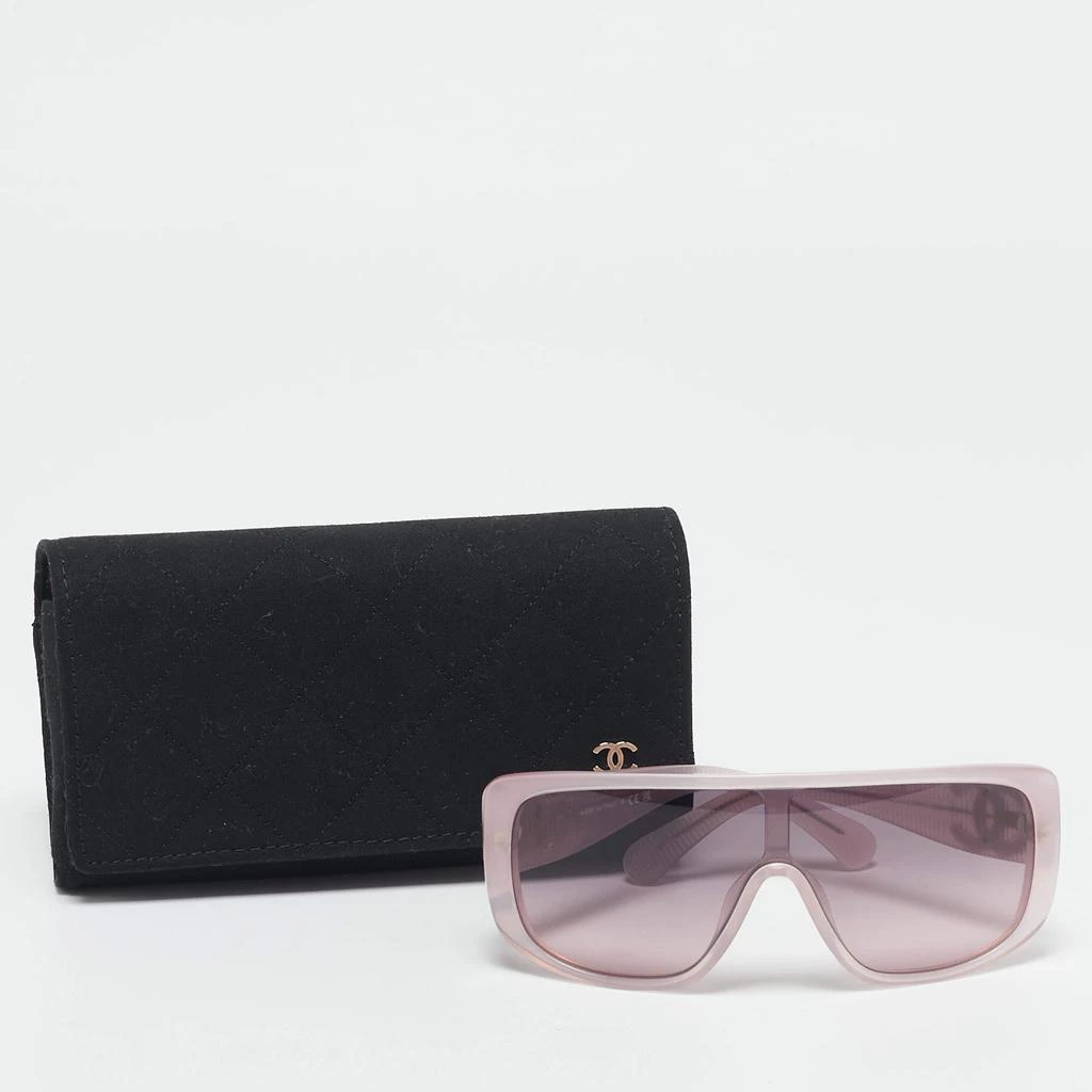 Chanel Chanel Pink 1734/S1 Shield Sunglasses 4