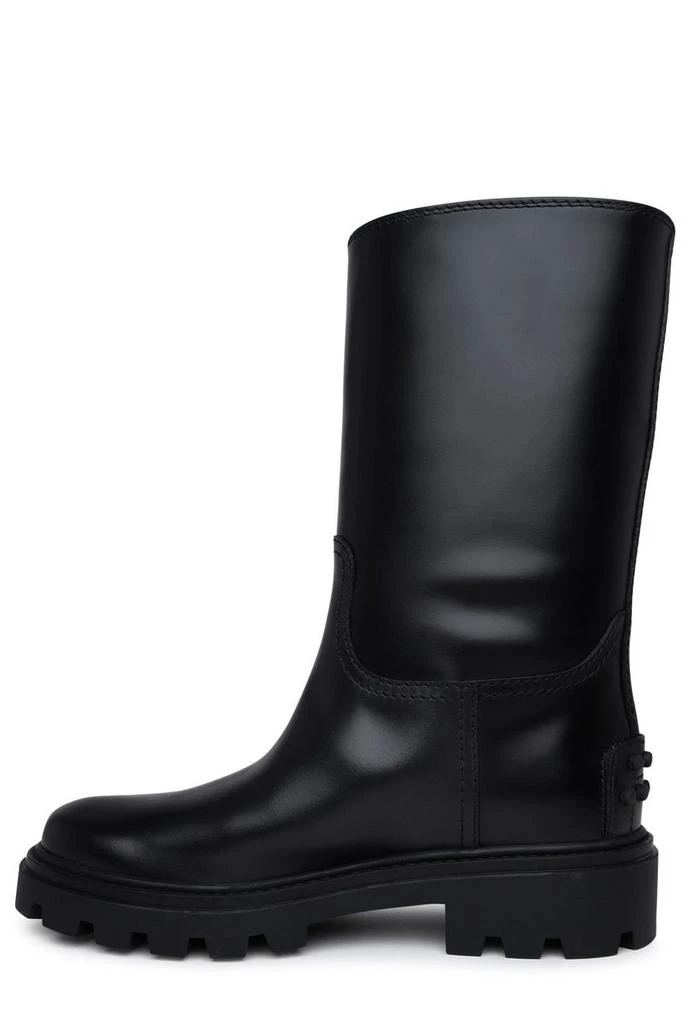 Tod's Tod's Buckle-Detailed Round Toe Boots 2