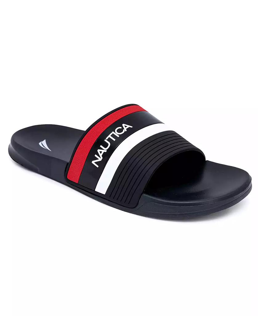 Nautica Men's Fitz Round Toe Pool Slides
