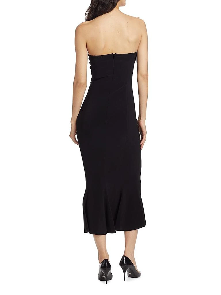 norma kamali corset dress Norma Kamali Corset Dress To Midcalf