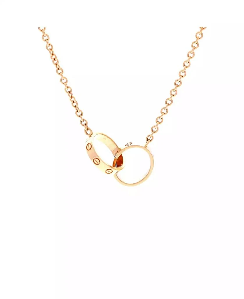 Cartier Love Interlocking Necklace