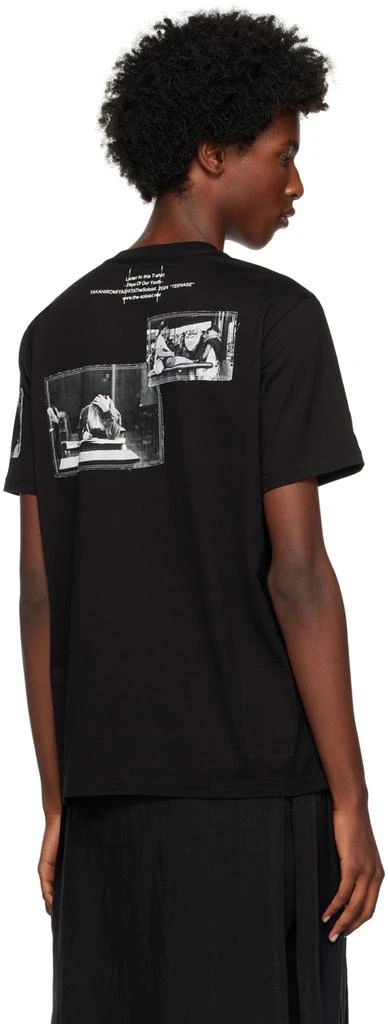 TAKAHIROMIYASHITA TheSoloist. Black Photo Patch T-Shirt 3