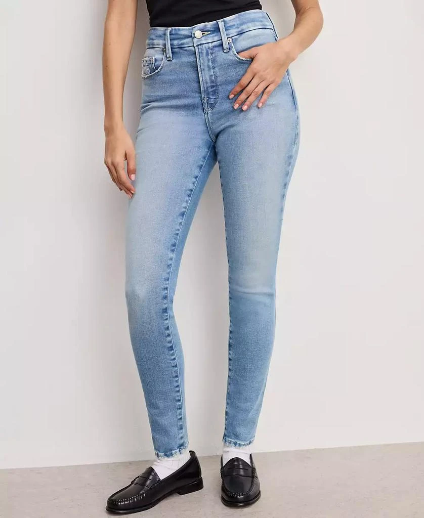 Good American Women's Soft Tech Good Legs Skinny Jeans 1