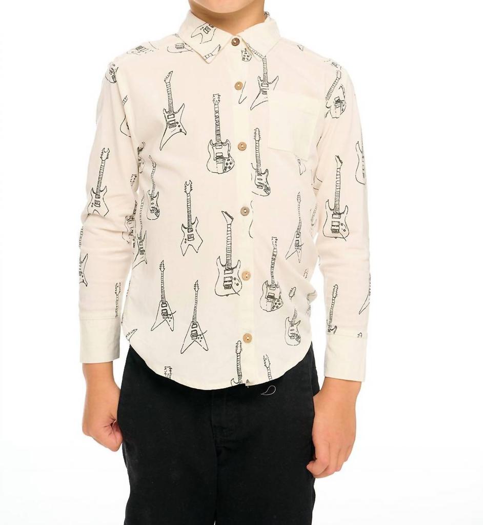 Chaser Coastal Cloth Electric Guitars Button Down