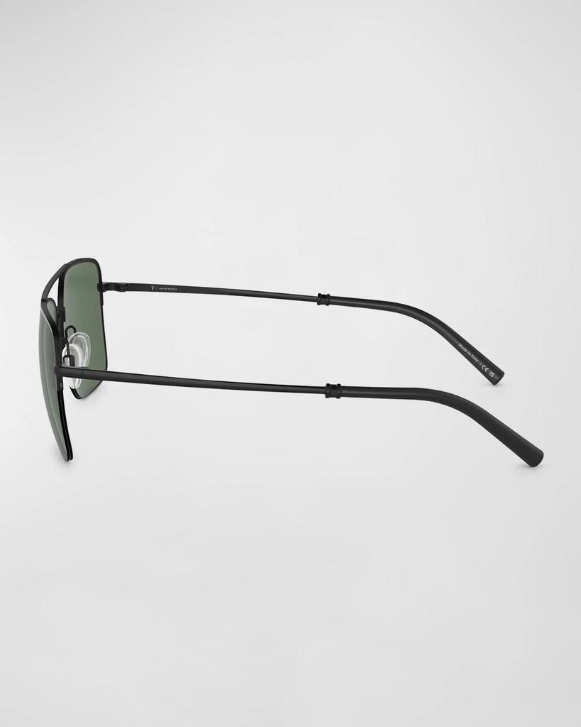 Oliver Peoples Men's R-2 Metal Aviator Sunglasses 2