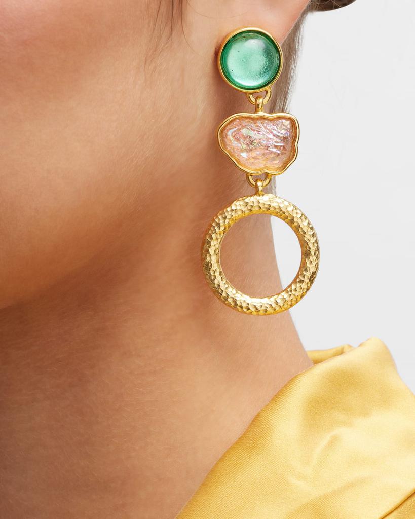 BEN-AMUN Multi-Stone and Shape Earrings