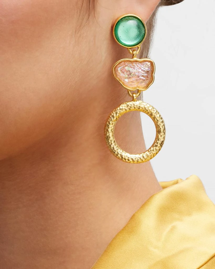 BEN-AMUN Multi-Stone and Shape Earrings 2