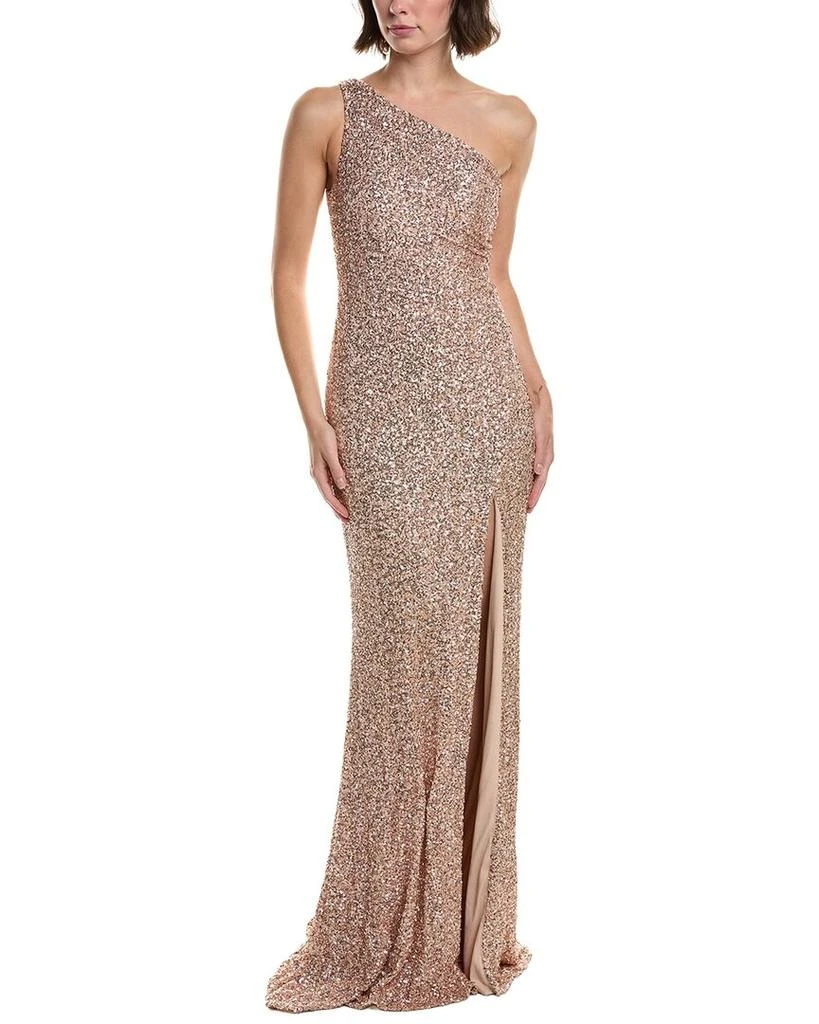 ebay bridesmaid dress Black Spaghetti Strap Satin Long Prom Dress, A-Line Backless Evening P main image 1